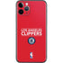 NBA Los Angeles Clippers Standard Red iPhone 11 Pro Skin
