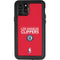 NBA Los Angeles Clippers Standard Red iPhone 11 Pro Waterproof Case
