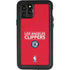 NBA Los Angeles Clippers Standard Red iPhone 11 Pro Waterproof Case