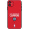 NBA Los Angeles Clippers Standard Red iPhone 11 Skin