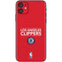 NBA Los Angeles Clippers Standard Red iPhone 11 Skin