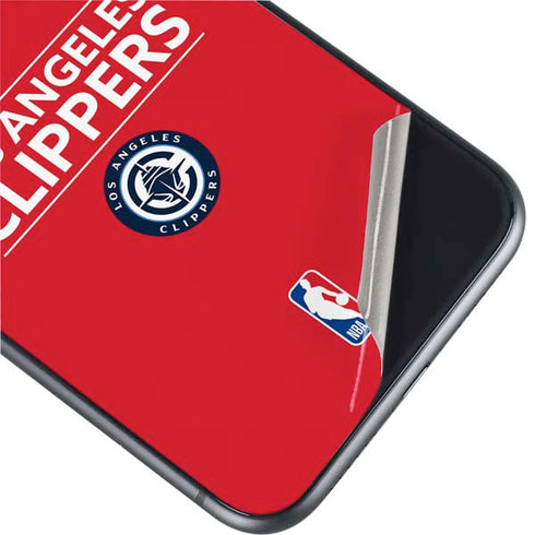 NBA Los Angeles Clippers Standard Red iPhone 11 Skin