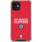 NBA Los Angeles Clippers Standard Red iPhone 12 Clear Case