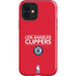 NBA Los Angeles Clippers Standard Red iPhone 12 Impact Case