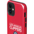 NBA Los Angeles Clippers Standard Red iPhone 12 Impact Case