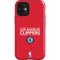NBA Los Angeles Clippers Standard Red iPhone 12 Mini Impact Case
