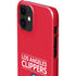NBA Los Angeles Clippers Standard Red iPhone 12 Mini Lite Case