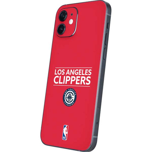 NBA Los Angeles Clippers Standard Red iPhone 12 Mini Skin