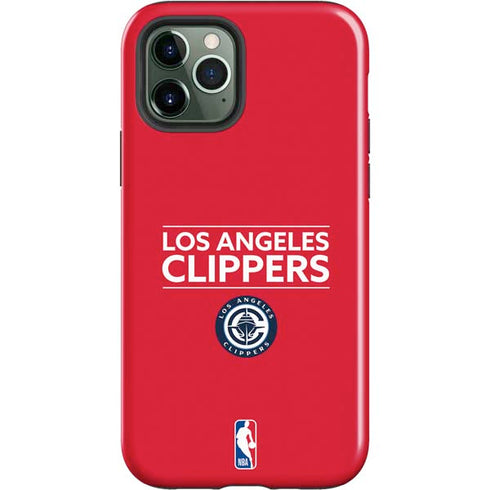 NBA Los Angeles Clippers Standard Red iPhone 12 Pro Max Impact Case