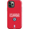 NBA Los Angeles Clippers Standard Red iPhone 12 Pro Max Impact Case