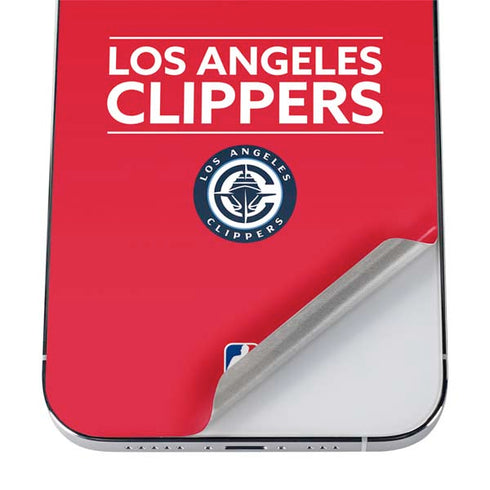 NBA Los Angeles Clippers Standard Red iPhone 12 Pro Skin