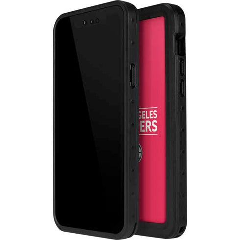 NBA Los Angeles Clippers Standard Red iPhone 12 Pro Waterproof Case