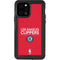 NBA Los Angeles Clippers Standard Red iPhone 12 Pro Waterproof Case