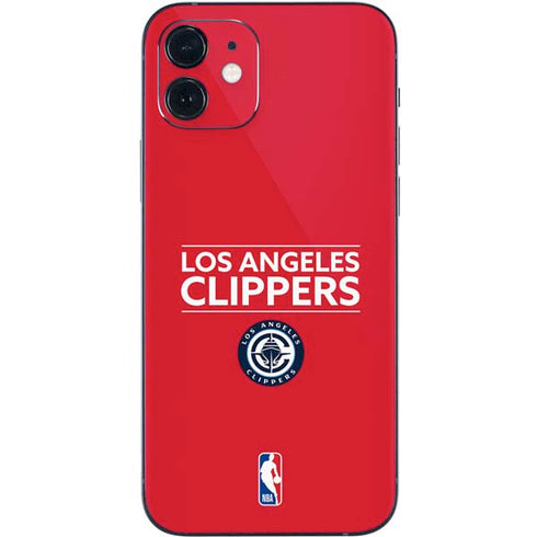 NBA Los Angeles Clippers Standard Red iPhone 12 Skin