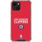 NBA Los Angeles Clippers Standard Red iPhone 13 Clear Case