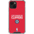 NBA Los Angeles Clippers Standard Red iPhone 13 Clear Case