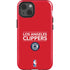 NBA Los Angeles Clippers Standard Red iPhone 13 Impact Case