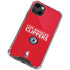 NBA Los Angeles Clippers Standard Red iPhone 13 Mini Clear Case