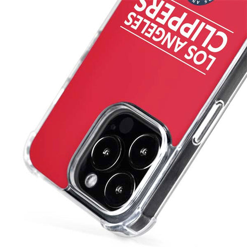 NBA Los Angeles Clippers Standard Red iPhone 13 Pro MagSafe Case