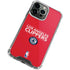 NBA Los Angeles Clippers Standard Red iPhone 13 Pro Max Clear Case
