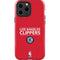 NBA Los Angeles Clippers Standard Red iPhone 13 Pro Max Impact Case