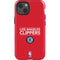 NBA Los Angeles Clippers Standard Red iPhone 14 Impact Case