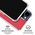 NBA Los Angeles Clippers Standard Red iPhone 14 Plus Clear Case