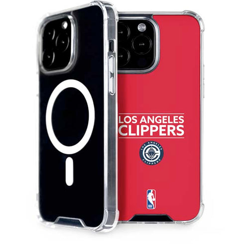 NBA Los Angeles Clippers Standard Red iPhone 14 Pro Max MagSafe Case