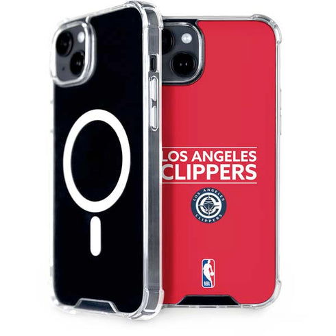 NBA Los Angeles Clippers Standard Red iPhone 15 MagSafe Case