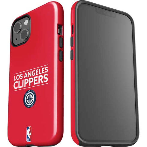 NBA Los Angeles Clippers Standard Red iPhone 15 Plus Impact Case