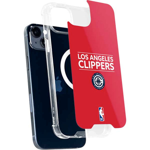 NBA Los Angeles Clippers Standard Red iPhone 15 Plus MagSafe Case