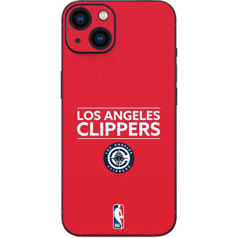 NBA Los Angeles Clippers Standard Red iPhone 15 Plus Skin