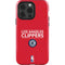 NBA Los Angeles Clippers Standard Red iPhone 15 Pro Impact Case