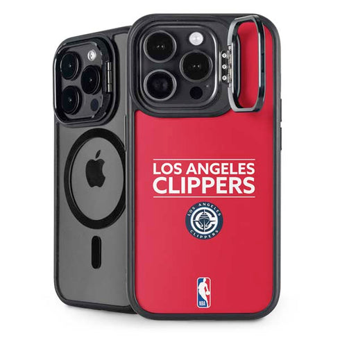 NBA Los Angeles Clippers Standard Red iPhone 15 Pro Kickstand Case