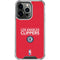 NBA Los Angeles Clippers Standard Red iPhone 15 Pro Max Clear Case