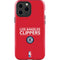 NBA Los Angeles Clippers Standard Red iPhone 15 Pro Max Impact Case