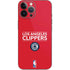 NBA Los Angeles Clippers Standard Red iPhone 15 Pro Max Skin