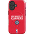 NBA Los Angeles Clippers Standard Red iPhone 16 Magsafe Impact Case