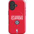 NBA Los Angeles Clippers Standard Red iPhone 16 Plus Magsafe Impact Case