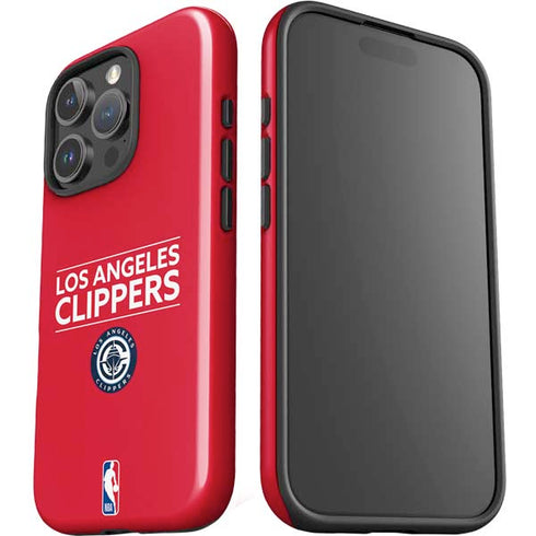 NBA Los Angeles Clippers Standard Red iPhone 16 Pro Impact Case