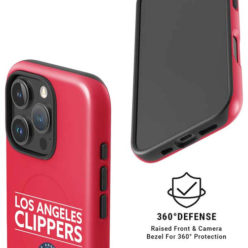 NBA Los Angeles Clippers Standard Red iPhone 16 Pro Magsafe Impact Case