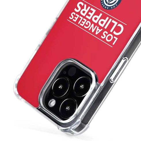 NBA Los Angeles Clippers Standard Red iPhone 16 Pro Max MagSafe Case