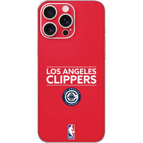 NBA Los Angeles Clippers Standard Red iPhone 16 Pro Max Skin