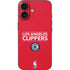 NBA Los Angeles Clippers Standard Red iPhone 16 Skin