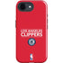 NBA Los Angeles Clippers Standard Red iPhone 16e Impact Case