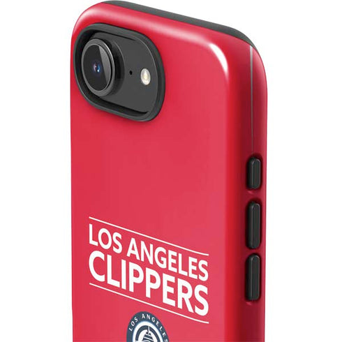 NBA Los Angeles Clippers Standard Red iPhone 16e Impact Case