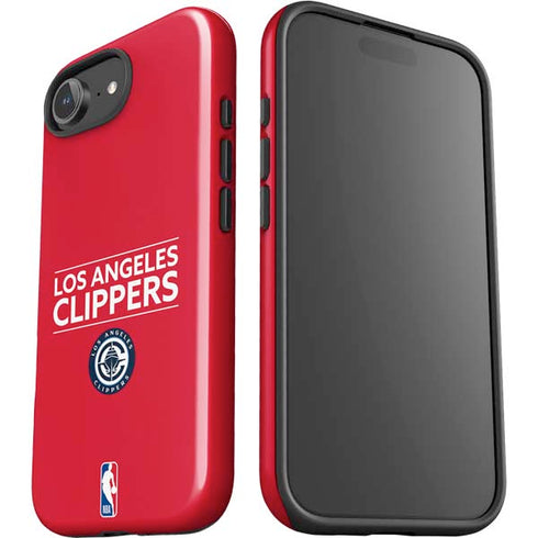 NBA Los Angeles Clippers Standard Red iPhone 16e Impact Case
