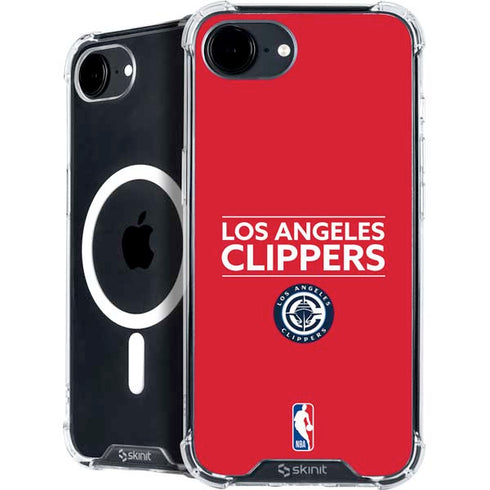 NBA Los Angeles Clippers Standard Red iPhone 16e MagSafe Case