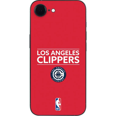 NBA Los Angeles Clippers Standard Red iPhone 16e Skin