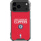 NBA Los Angeles Clippers Standard Red iPhone 18 Pro Max Clear Case